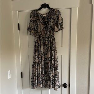 Floral Print Women's Dress